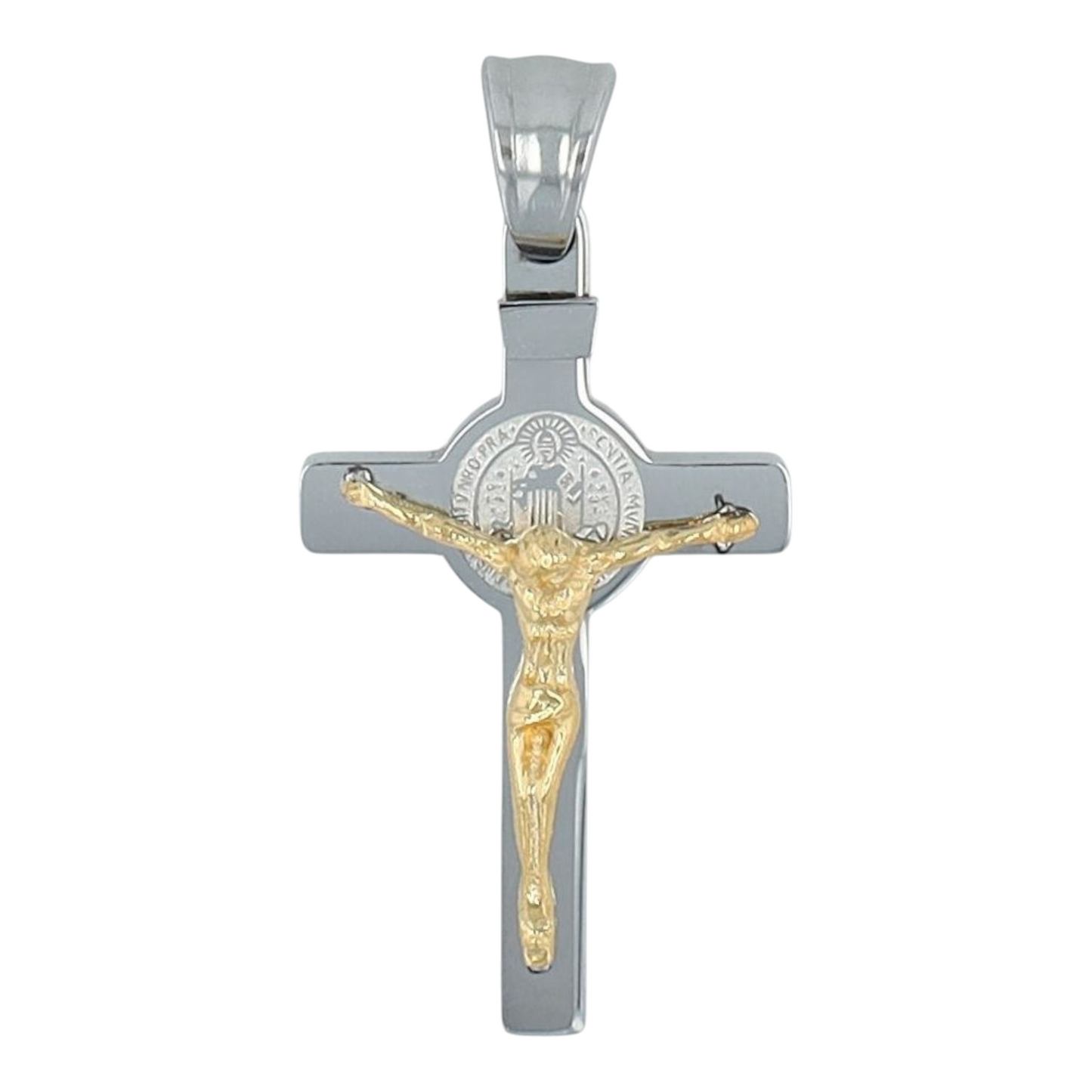 Cross pendant "Kismet" made of stainless steel - meaning meets versatility