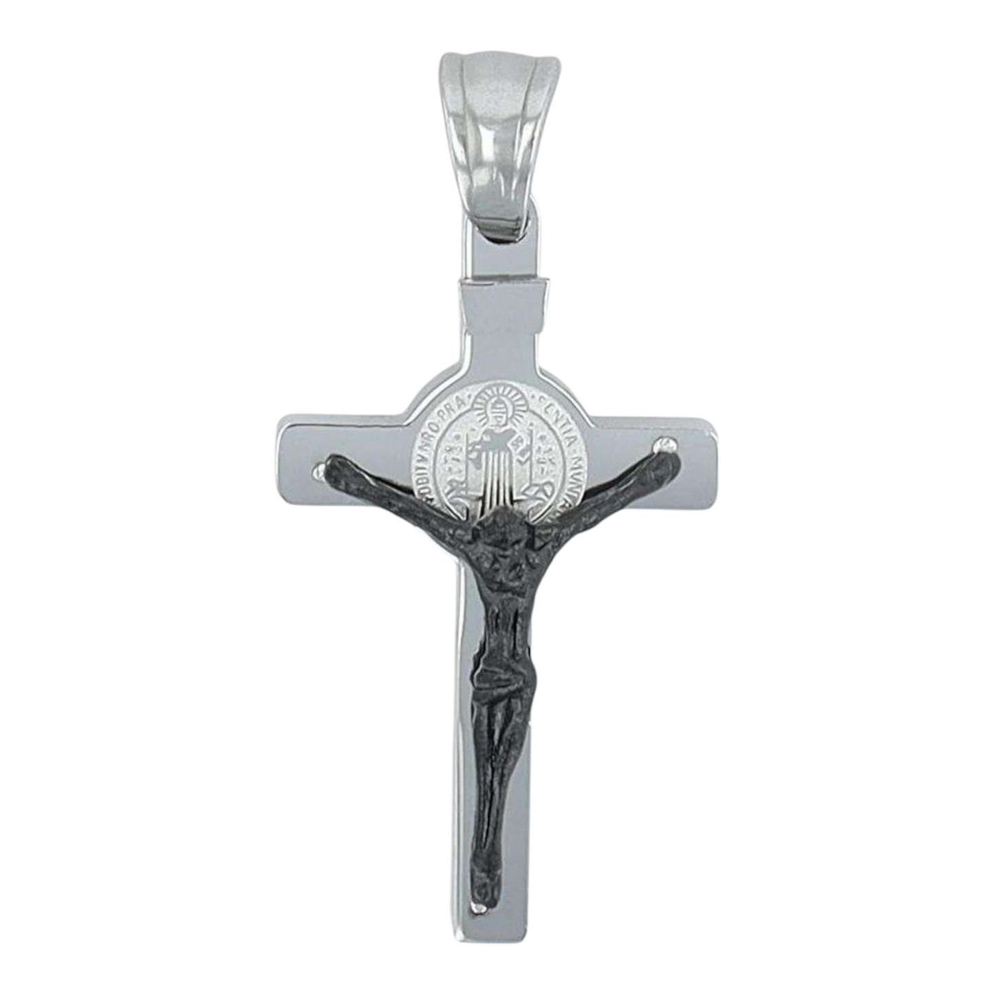 Cross pendant "Kismet" made of stainless steel - meaning meets versatility